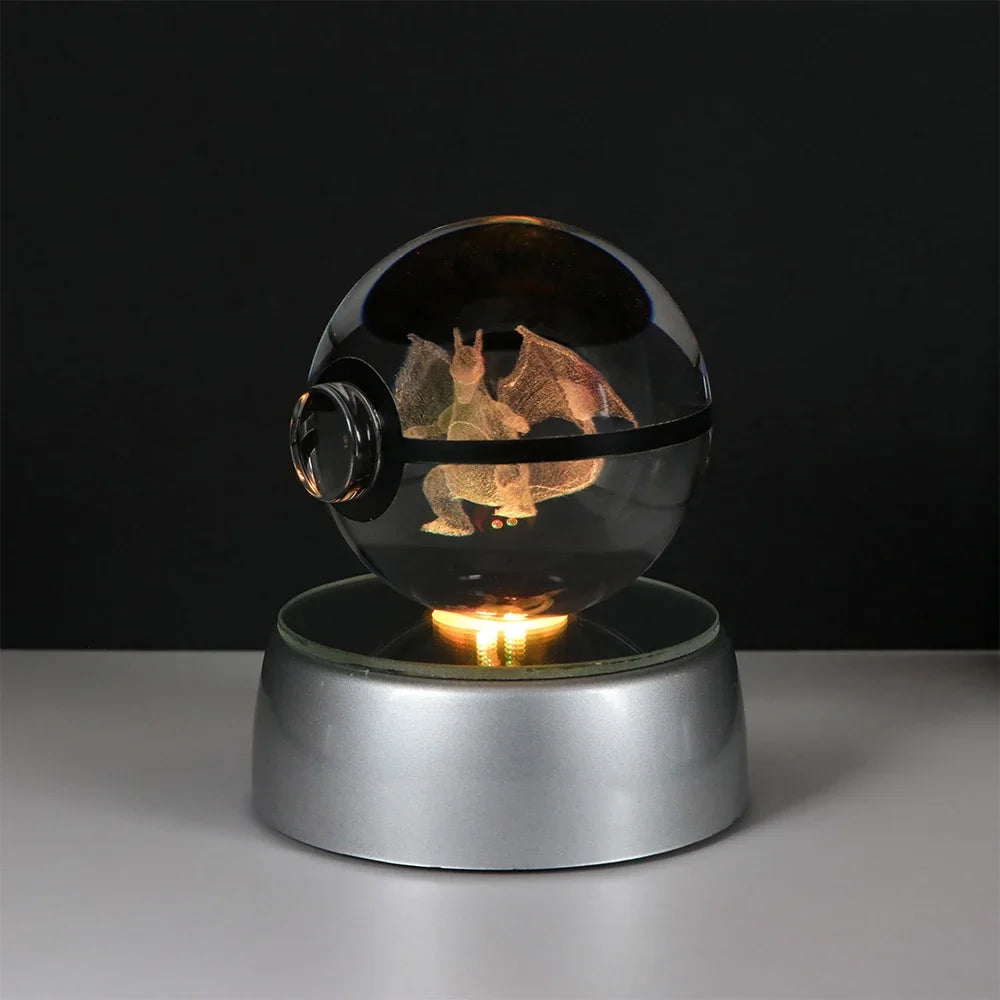 Pokemon Crystal LED Ball 3D
