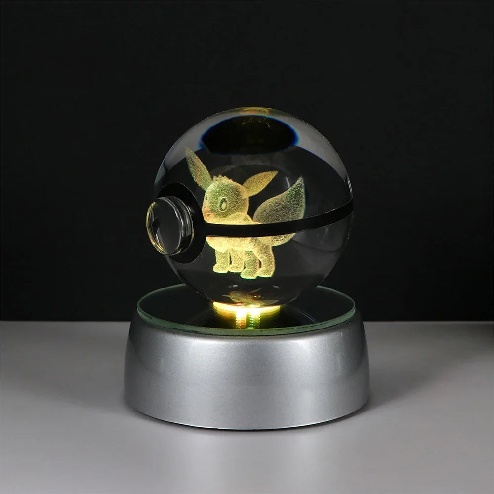Pokemon Crystal LED Ball 3D