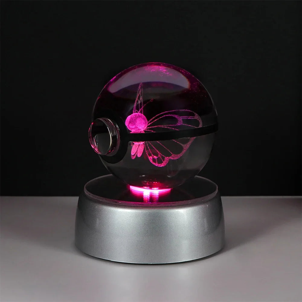 Pokemon Crystal LED Ball 3D