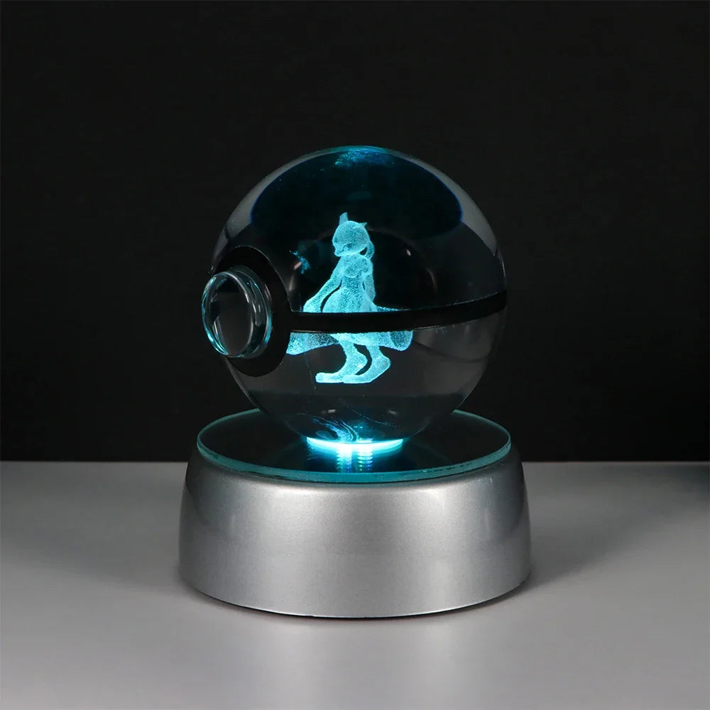 Pokemon Crystal LED Ball 3D