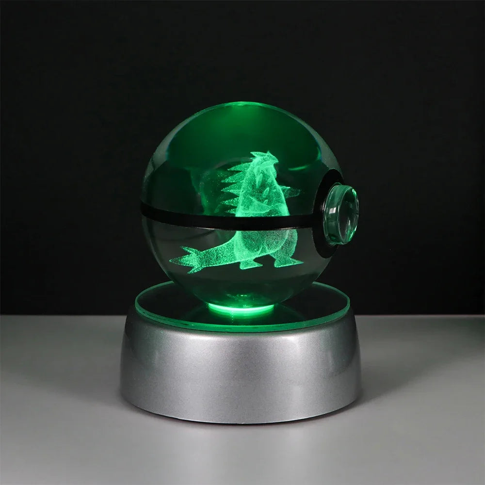 Pokemon Crystal LED Ball 3D