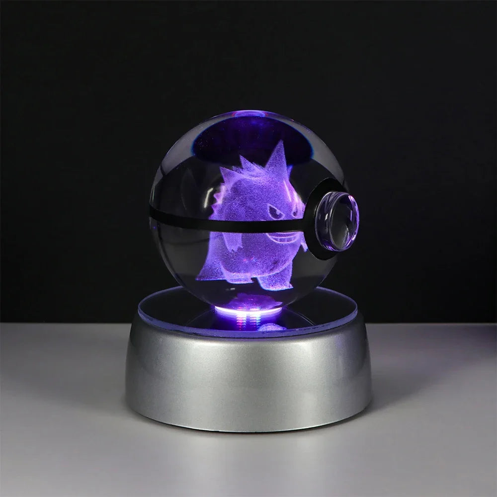 Pokemon Crystal LED Ball 3D