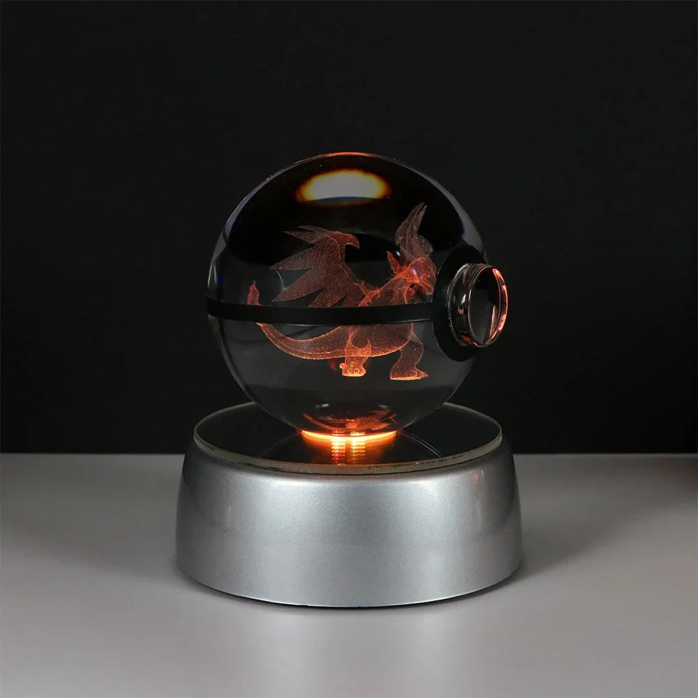 Pokemon Crystal LED Ball 3D