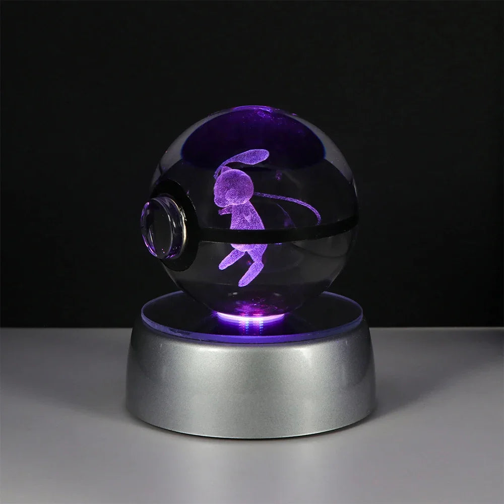 Pokemon Crystal LED Ball 3D